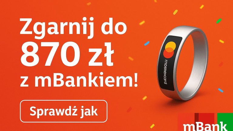 Do 870 pln z mBank