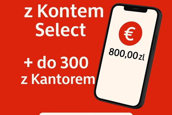 Zgarnij do 800 zł z Kontem Santander Select – prosta instrukcja (500 zł + opcjonalnie 300 zł)